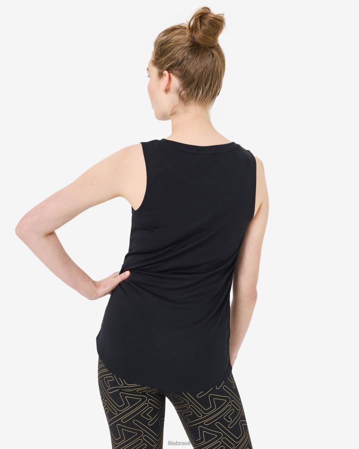 preto FILA tanque aria mesh fila preto HXJFD2948