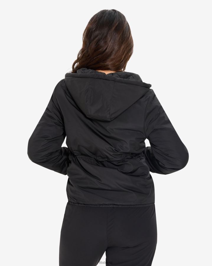 preto FILA tash feminino reversível jkt fila preto HXJFD2978