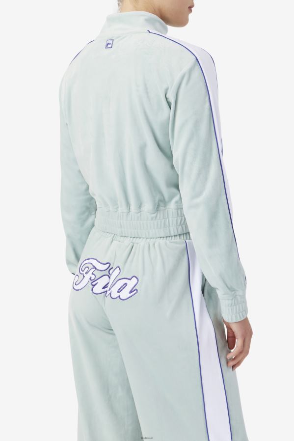 éter/branco/azul FILA jaqueta de veludo fila valery éter/branco/azul HXJFD1767