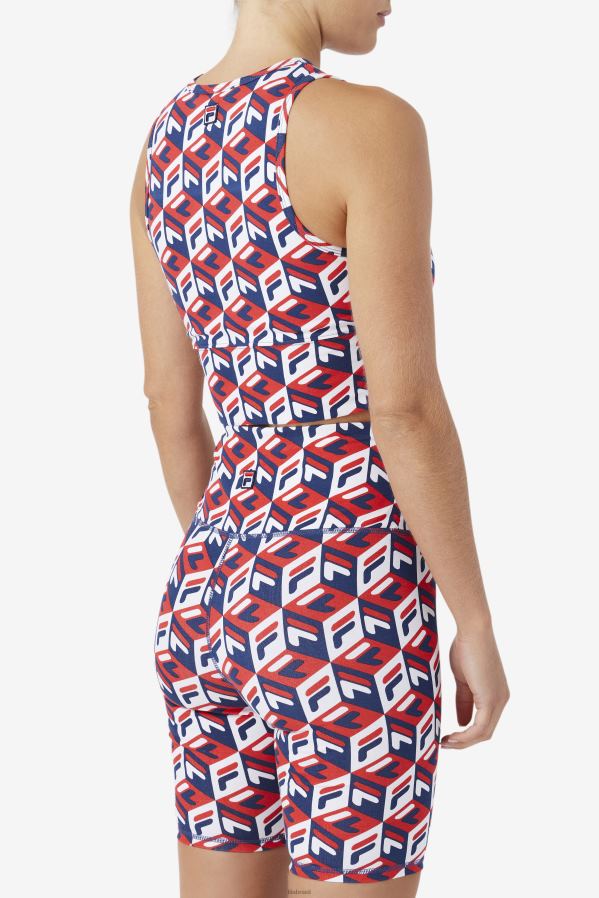 vermelho/marinho/branco FILA regata fila emmaline vermelha/marinho/branca HXJFD1393