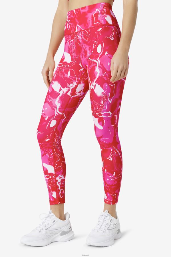 mármore rosa FILA legging fila forza elegante 7/8 rosa mármore HXJFD1975