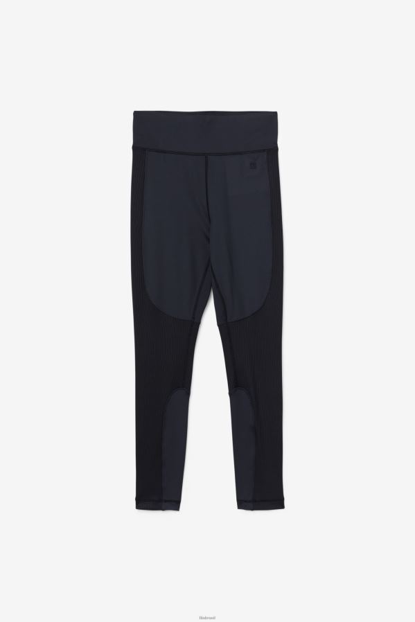 preto FILA legging longa forza texturizada fila preta HXJFD1991