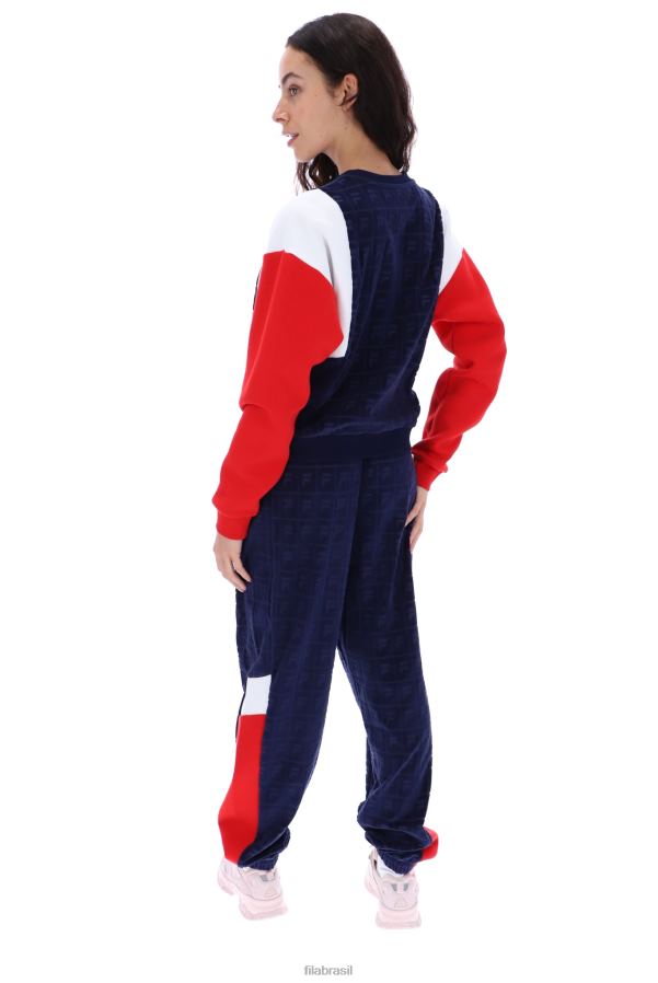 FILA moletom lucy veludo fila HXJFD3428