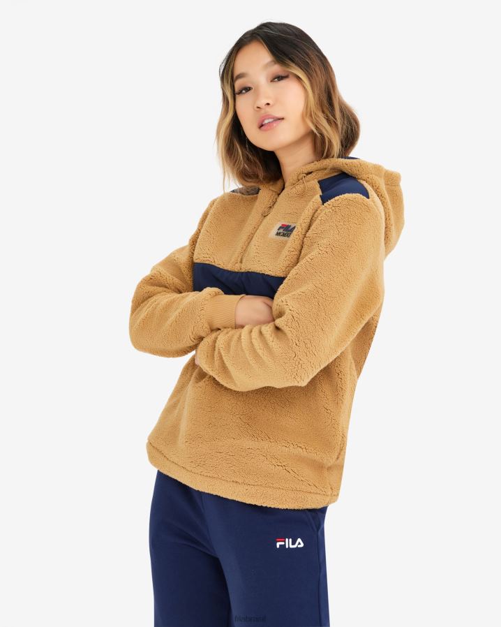 Urso de pelúcia FILA teddy feminino janet teddy qtr zip fila HXJFD2880