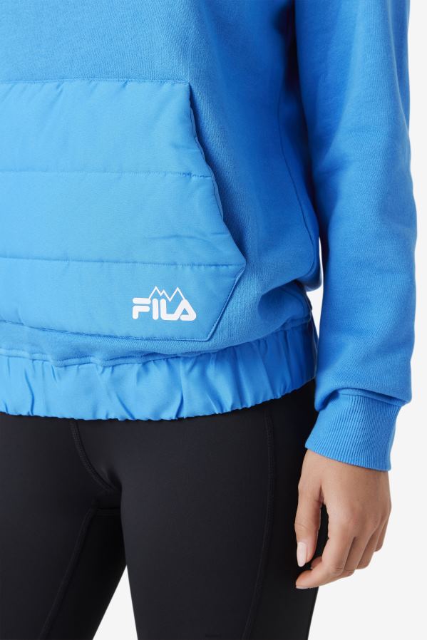 azul francês FILA moletom fila azul trinity HXJFD1504
