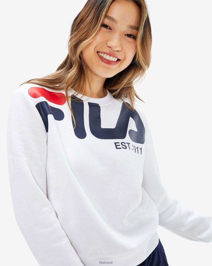 branco FILA fila branco feminino grazia HXJFD2956