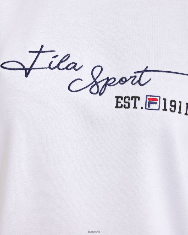 branco FILA fila cinzia feminino branco HXJFD2832