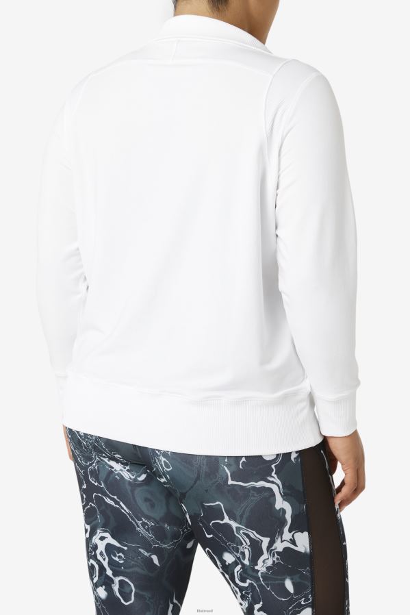 branco FILA fila fi-lux half zip branco HXJFD1927