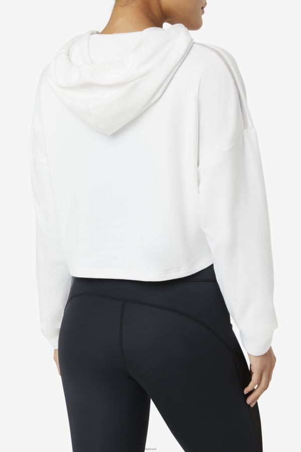 branco FILA moletom fila branco fi-lux HXJFD1876