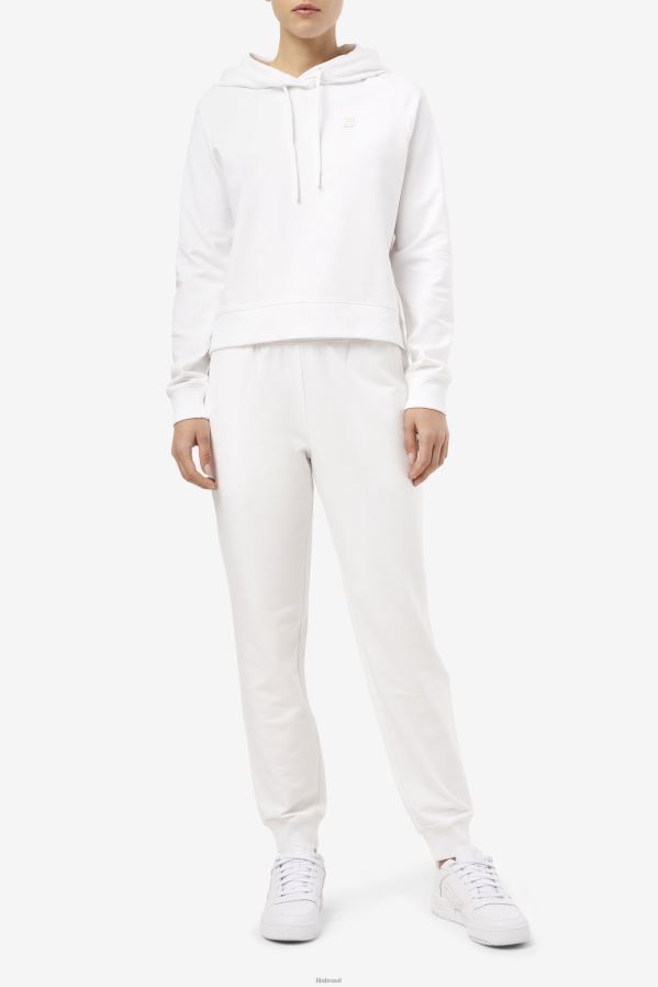 branco FILA moletom fila valeria branco HXJFD1509