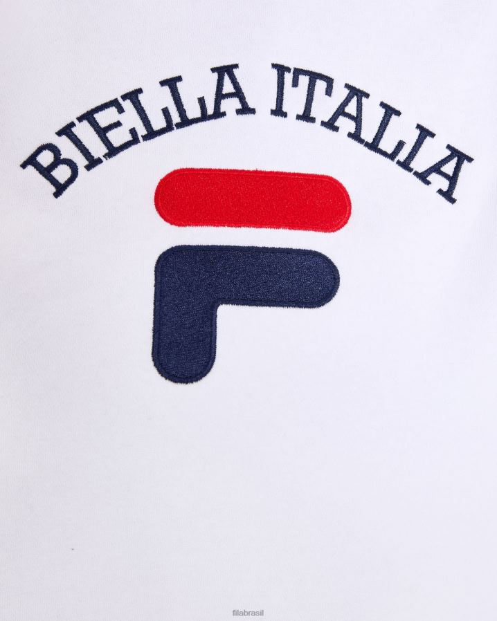 branco FILA túnica fila amara feminina branca HXJFD2959