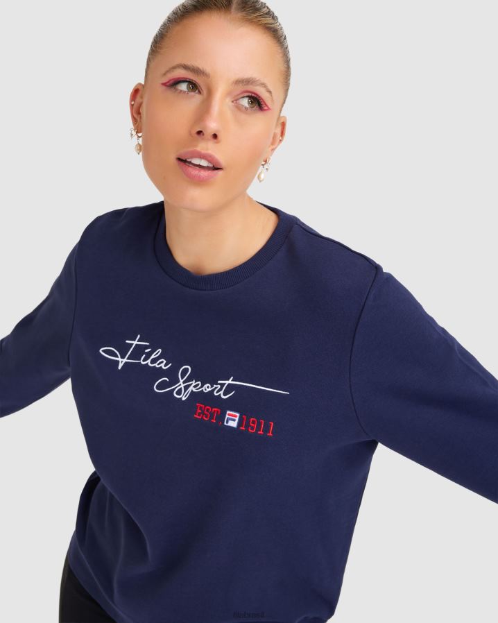 nova marinha FILA fila new Navy feminino cinzia HXJFD2830