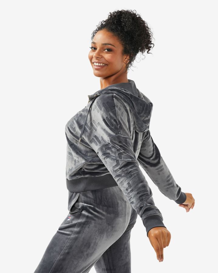 ostra preta FILA fila preto oyster feminino aspena qtr zip HXJFD2967