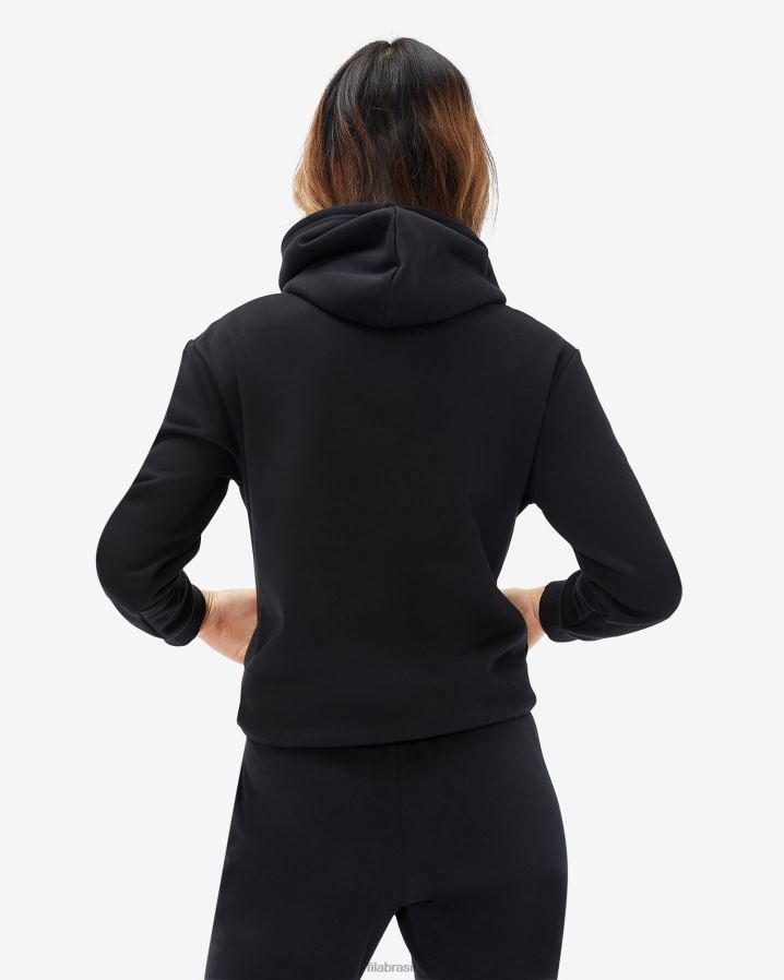 preto FILA capuz fila preto feminino HXJFD2955