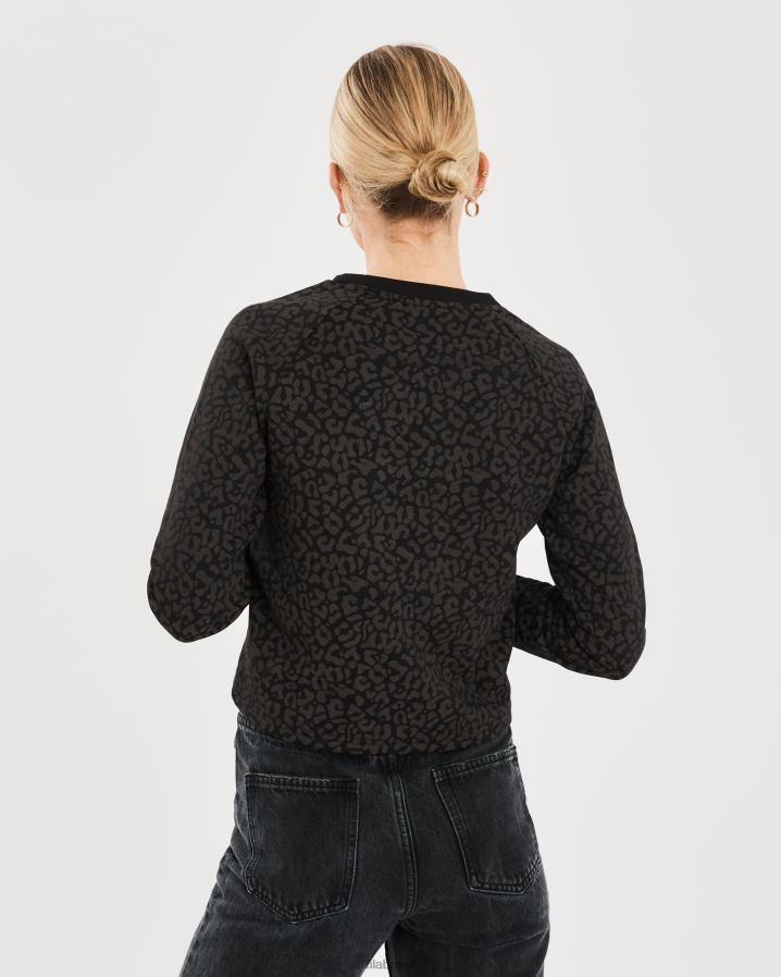 preto FILA fila crew volta feminino preto HXJFD2808