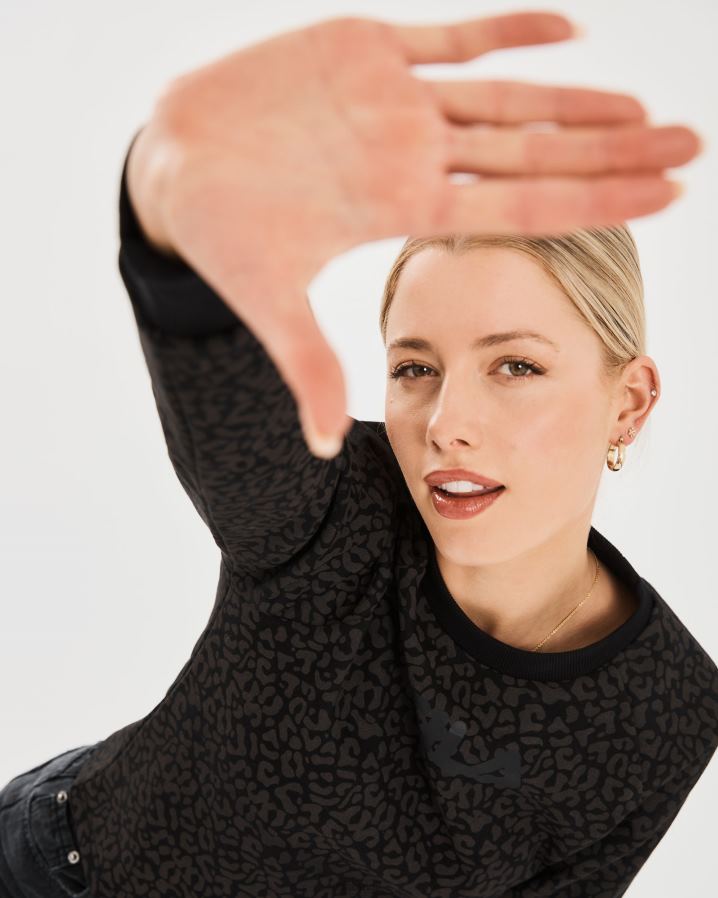 preto FILA fila crew volta feminino preto HXJFD2808