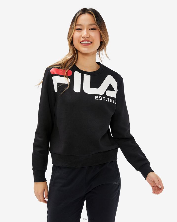 preto FILA fila grazia preta feminina HXJFD2957