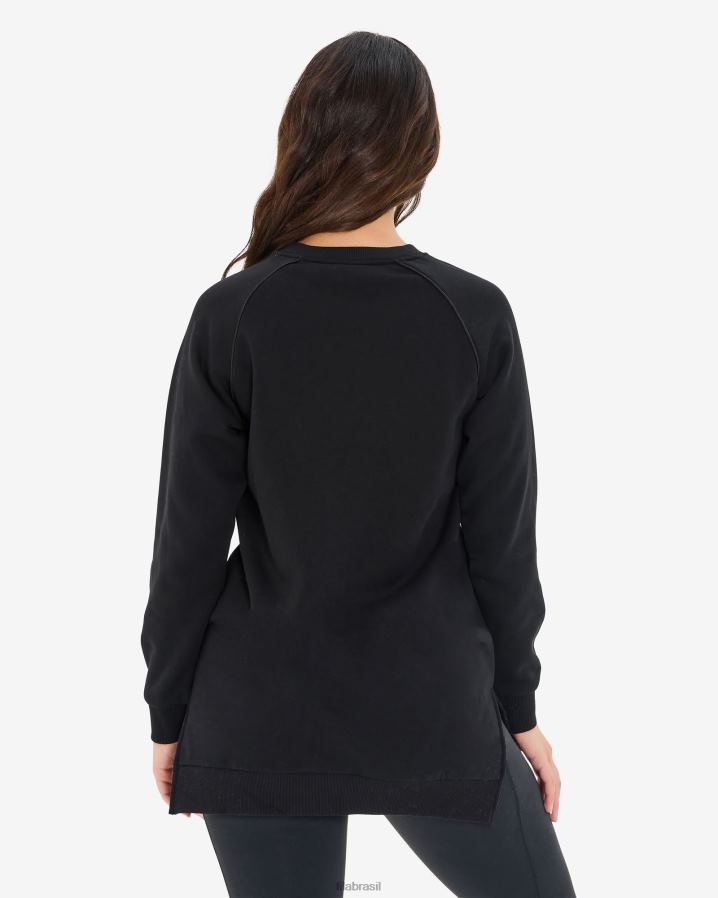 preto FILA túnica fila preta amara feminina HXJFD2969