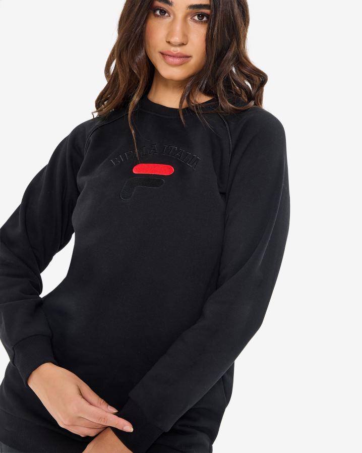 preto FILA túnica fila preta amara feminina HXJFD2969