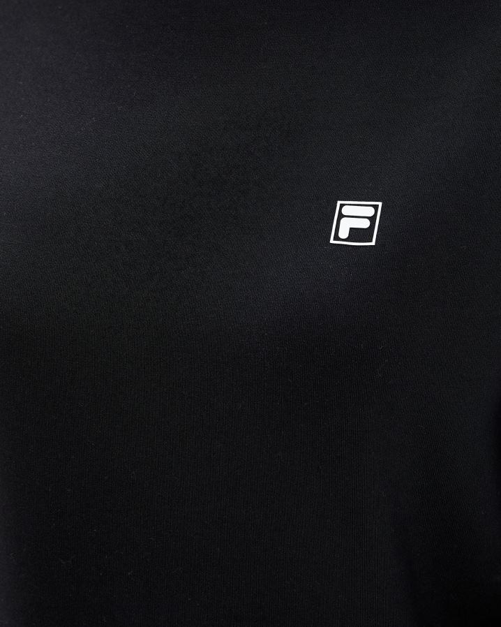 preto FILA top fila chiara feminino preto HXJFD2960