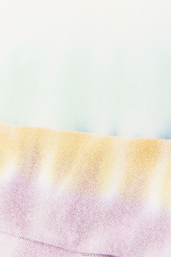 tie-dye branco FILA aerolynn tie dye moletom com capuz branco tie dye fila HXJFD1529