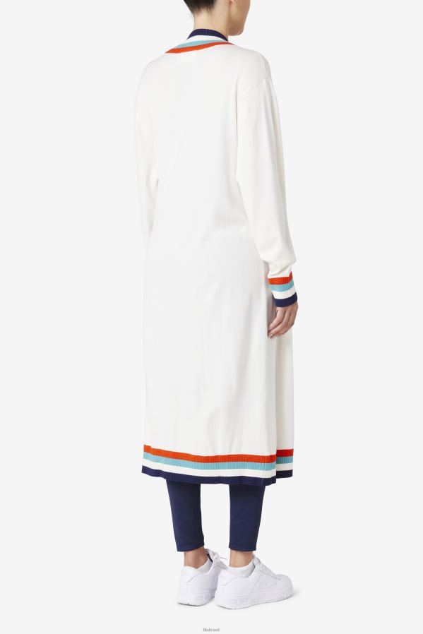 tofu FILA fila angelina maxi cardigan tofu HXJFD1501