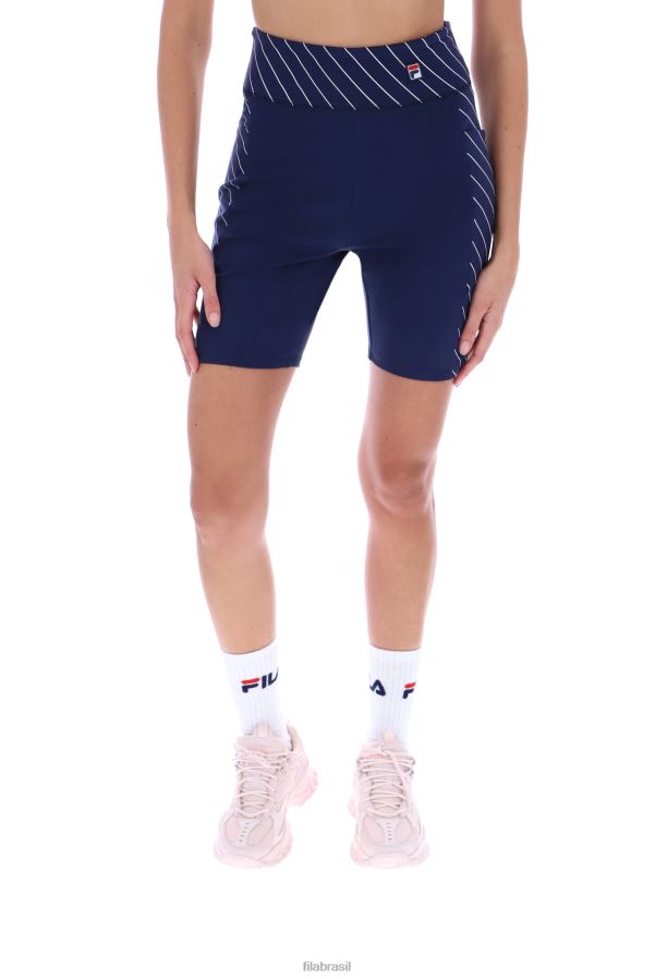FILA bermuda ciclismo fila clara pin stripe HXJFD3424