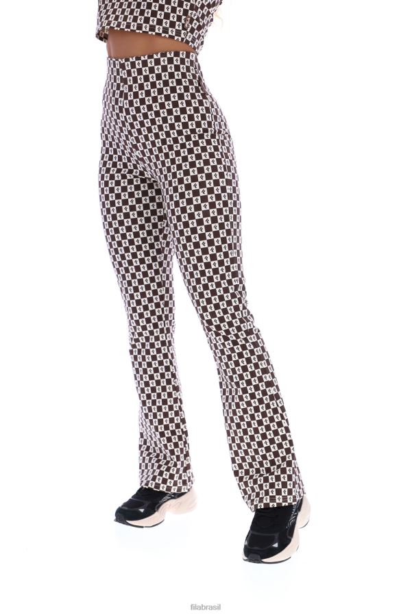 FILA calça flare fila lola HXJFD3409