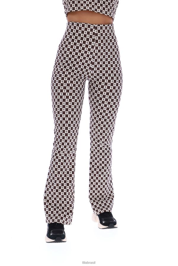 FILA calça flare fila lola HXJFD3409