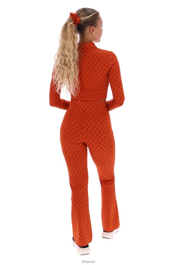 FILA camisa polo cropped fila HXJFD3414