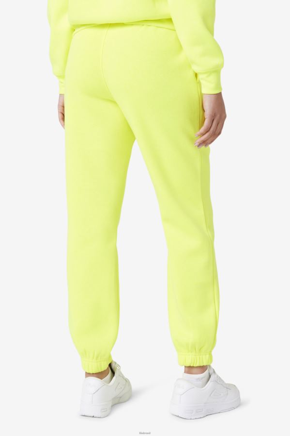 amarelo FILA fila jogger amarela HXJFD1578