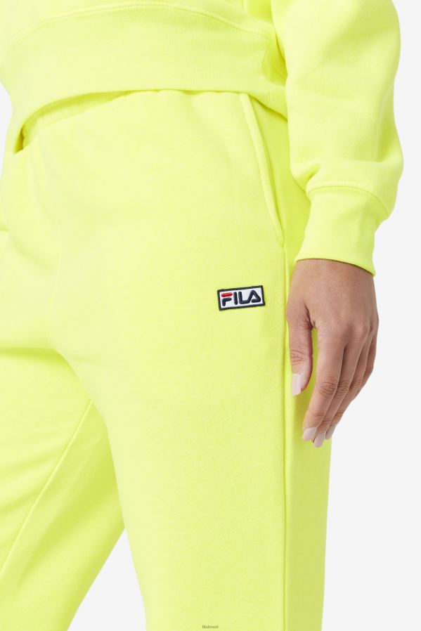 amarelo FILA fila jogger amarela HXJFD1578