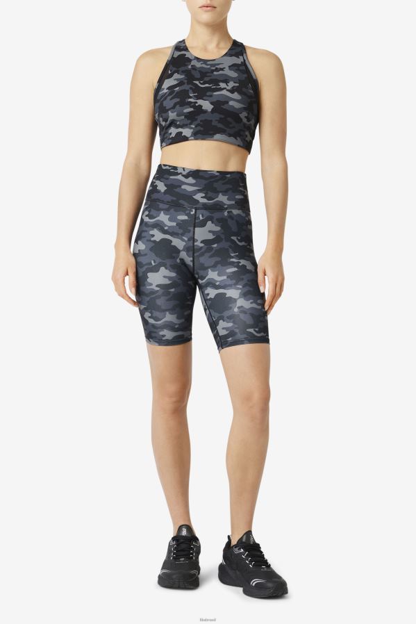 camuflado escuro/preto FILA short bike forza 8inch fila dark camo/preto HXJFD1940