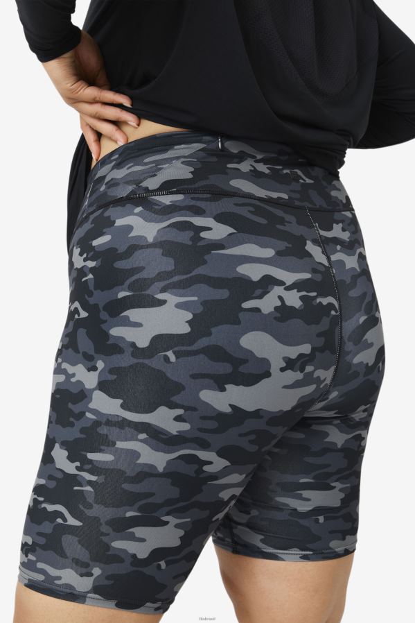 camuflagem escura FILA short fila forza 8inch bike preto camuflado HXJFD1951