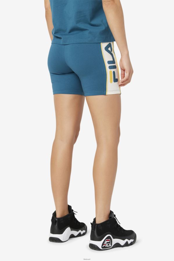 coral azul FILA davina bike short azul coral fila HXJFD1643