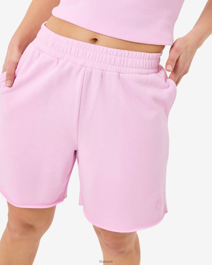 festa rosa FILA yuna short fila rosa HXJFD2996