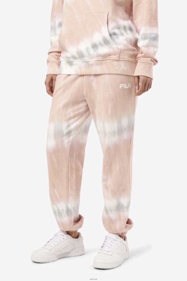 gardênia/bloco branco/belga FILA fila raleigh tie dye jogger gardênia/branco/bloco belga HXJFD1657