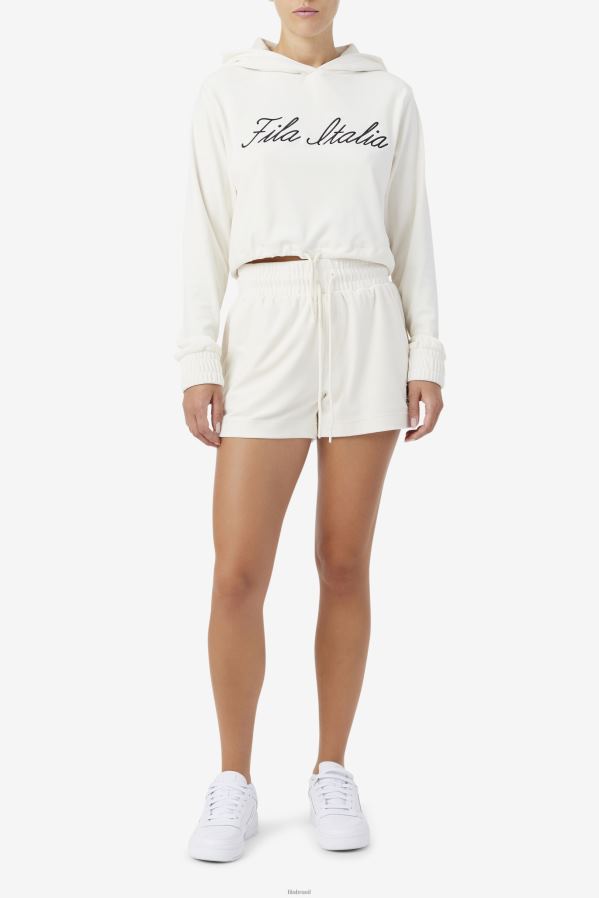 gardênia/preta FILA short sofia gardênia/preto fila HXJFD1601