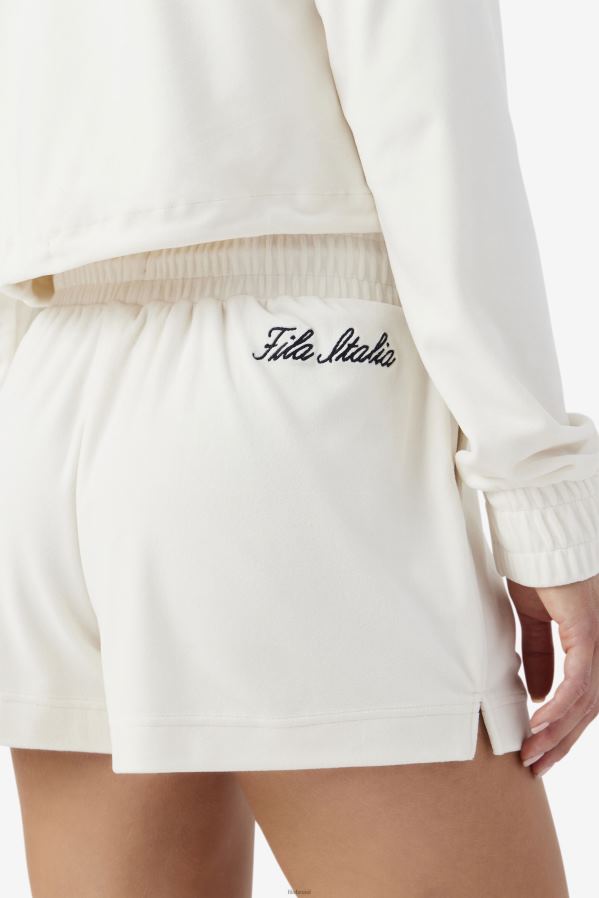 gardênia/preta FILA short sofia gardênia/preto fila HXJFD1601