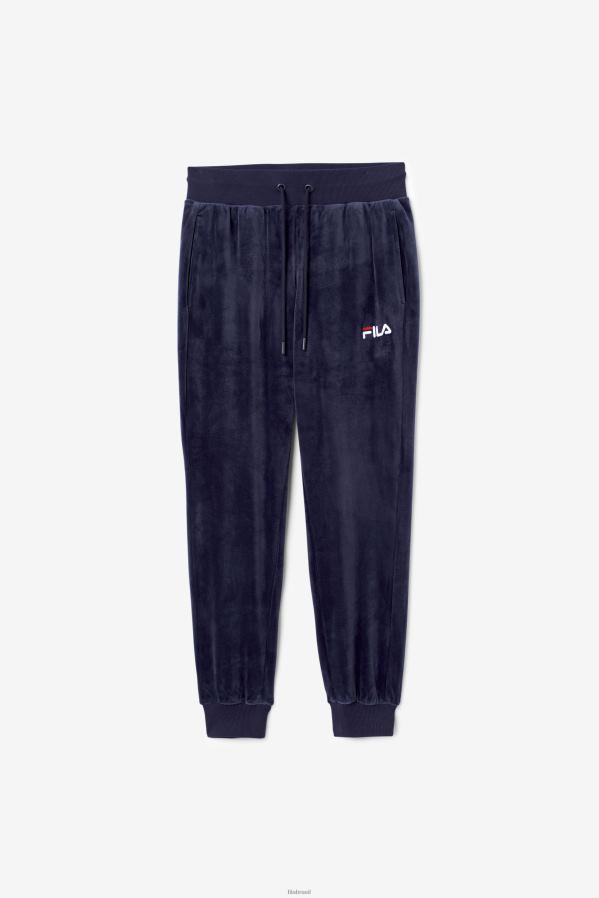 marinha FILA fila jogger zura veludo HXJFD1584