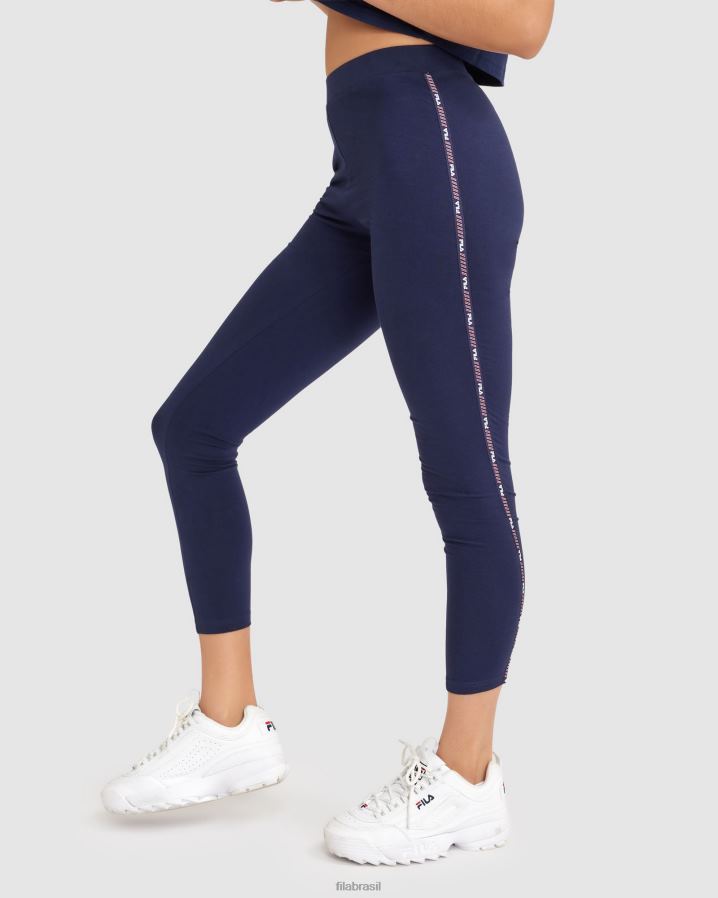 marinha FILA legging fox luva feminina fila azul HXJFD2801