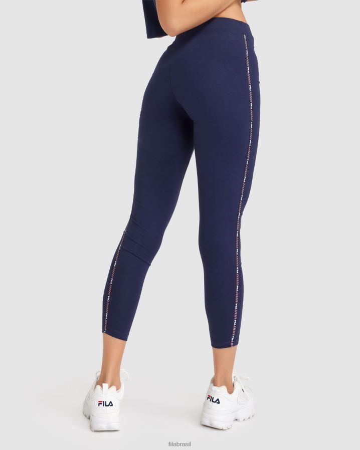 marinha FILA legging fox luva feminina fila azul HXJFD2801