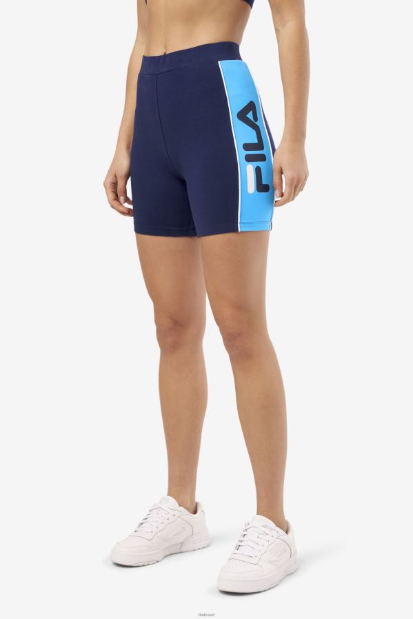 marinha FILA short de bicicleta davina fila azul HXJFD1646