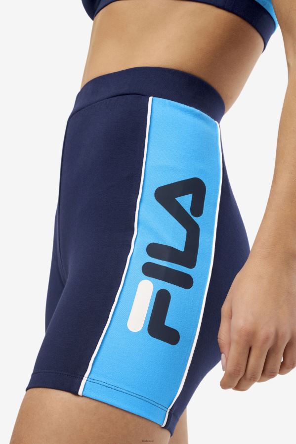 marinha FILA short de bicicleta davina fila azul HXJFD1646