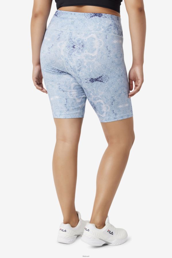 névoa azul FILA short bike fila blue fog forza 8inch HXJFD1948