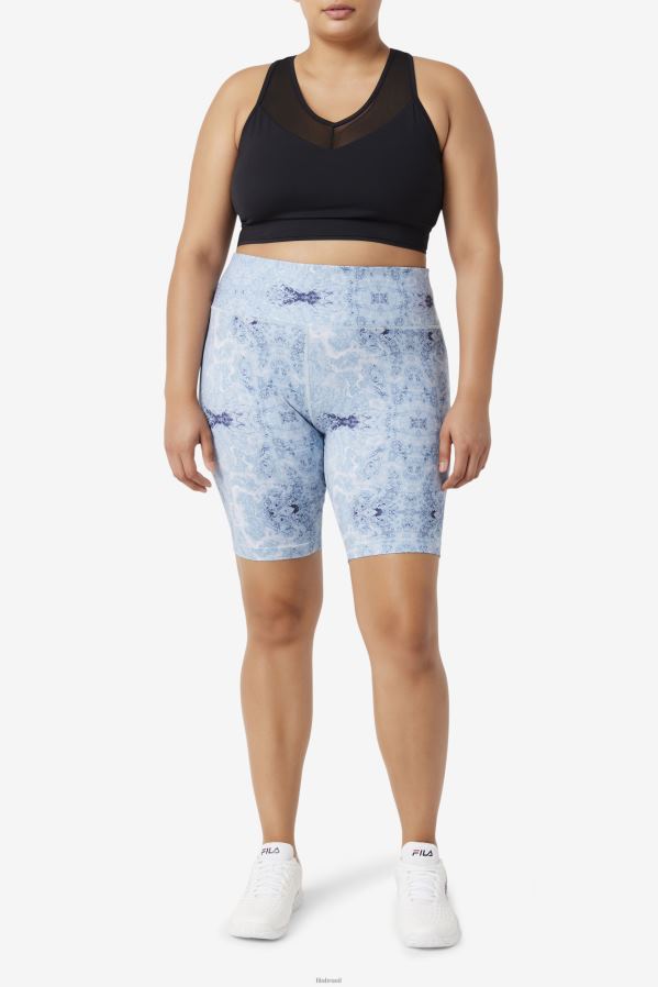 névoa azul FILA short bike fila blue fog forza 8inch HXJFD1948