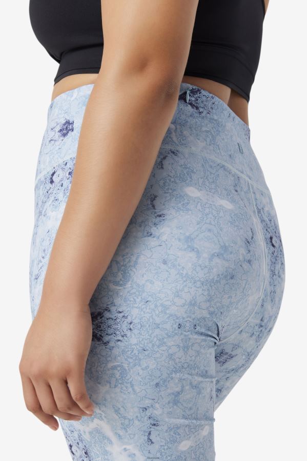 névoa azul FILA short bike fila blue fog forza 8inch HXJFD1948