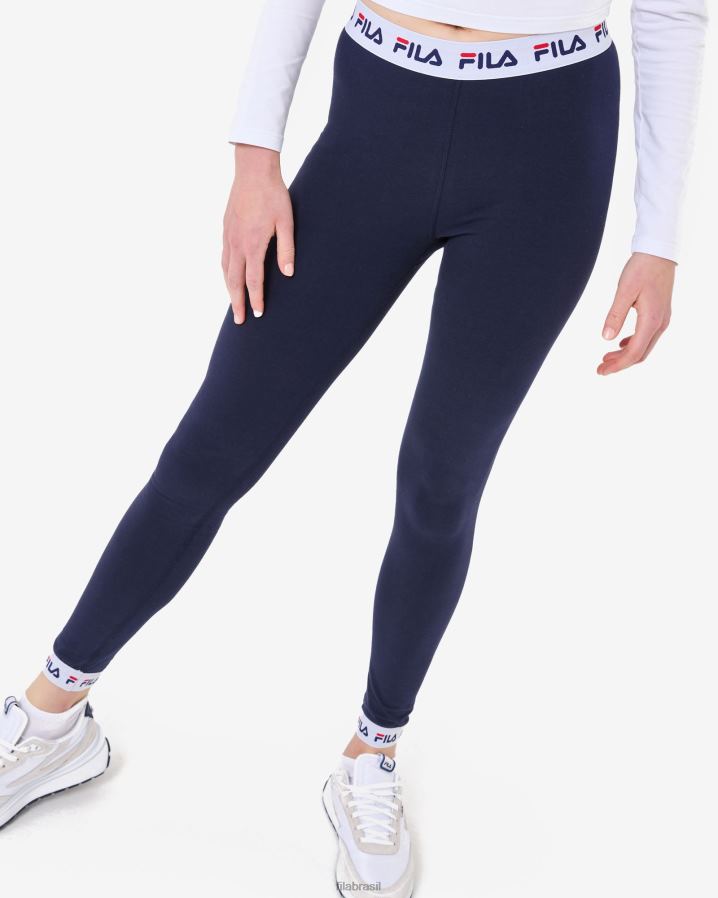 nova marinha FILA fila sage tights azul marinho HXJFD2989