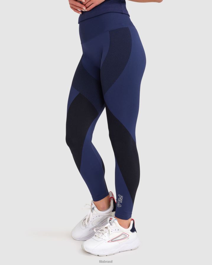 nova marinha FILA nova fila davina tight feminina azul marinho HXJFD2826