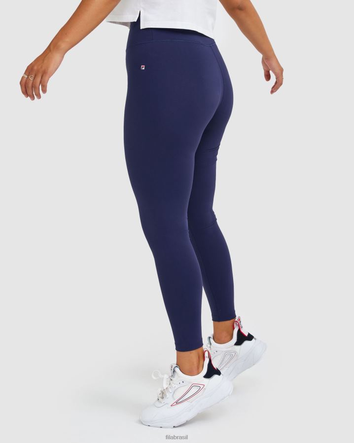 nova marinha FILA novo emblema da fila feminino azul marinho HXJFD2988